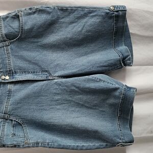 Gloria Vanderbilt Blue Denim Women Shorts